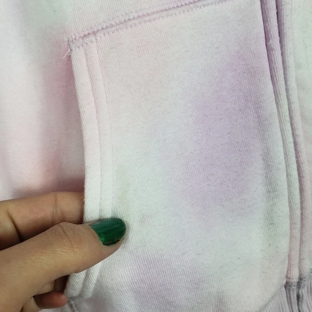 Girls oshkosh pastel tie dye light jacket size 12